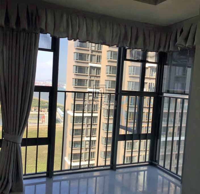 中山金色家園三期李總全屋紗窗和封閉陽臺