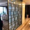 天鑾全屋項(xiàng)目、不銹鋼藝術(shù)屏風(fēng)、不銹鋼玻璃陽(yáng)臺(tái)欄桿、鋁合金重形推拉門(mén) LG-091