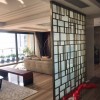 天鑾全屋項(xiàng)目、不銹鋼藝術(shù)屏風(fēng)、不銹鋼玻璃陽(yáng)臺(tái)欄桿、鋁合金重形推拉門(mén) LG-091
