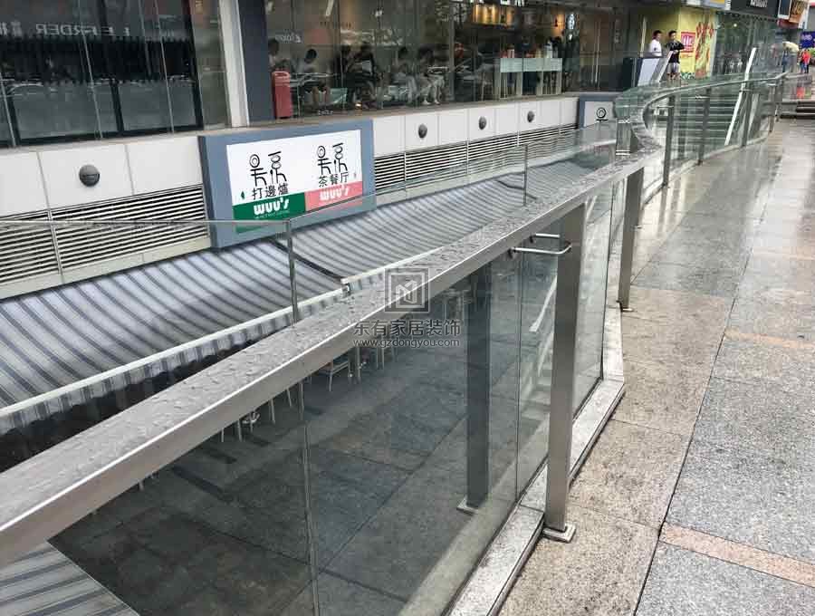 天河太古匯不銹鋼玻璃欄桿 LG-092