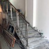 不銹鋼鍍白色樓梯扶手科學城科翔路周先生家不銹鋼烤漆樓梯扶手 FS-073