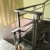 不銹鋼鍍白色樓梯扶手科學城科翔路周先生家不銹鋼烤漆樓梯扶手 FS-073