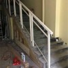 不銹鋼鍍白色樓梯扶手科學城科翔路周先生家不銹鋼烤漆樓梯扶手 FS-073
