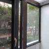 鳳鋁型材玻璃雨棚項(xiàng)目安裝過程