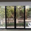 鳳鋁型材玻璃雨棚項(xiàng)目安裝過程