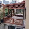 小區鋁合金雨棚葡萄架長廊、八角亭