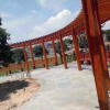 小區鋁合金雨棚葡萄架長廊、八角亭