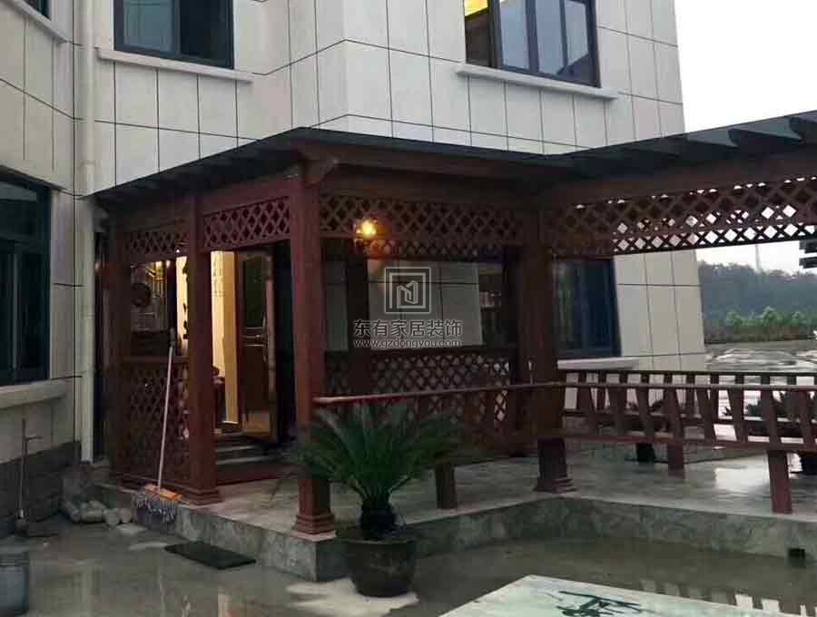 小區鋁合金雨棚葡萄架長廊、八角亭