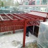 小區鋁合金雨棚葡萄架長廊、八角亭