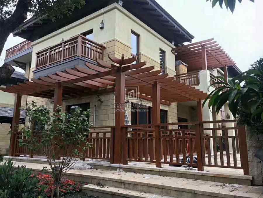 小區鋁合金雨棚葡萄架長廊、八角亭