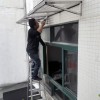 不銹鋼雨棚安裝過程