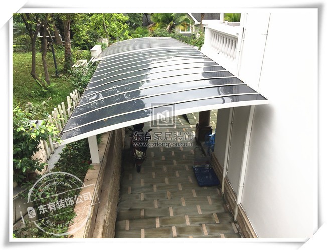 鳳凰城別墅車(chē)庫(kù)雨棚1